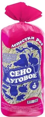 Купить Уют сено луговое "Лепестки Роз" для грызунов